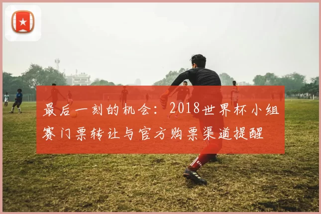 最后一刻的机会:2018世界杯小组赛门票转让与官方购票渠道提醒
