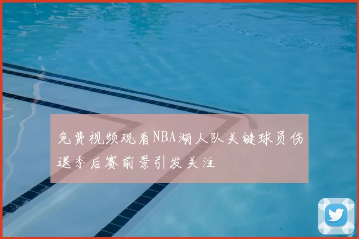 免费视频观看NBA湖人队关键球员伤退季后赛前景引发关注