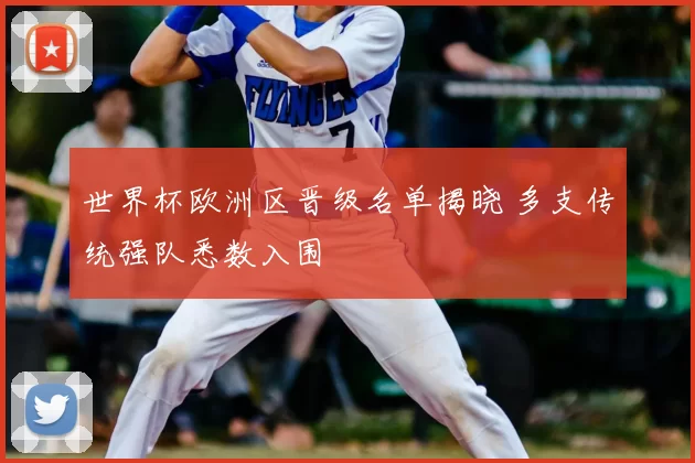 世界杯欧洲区晋级名单揭晓 多支传统强队悉数入围